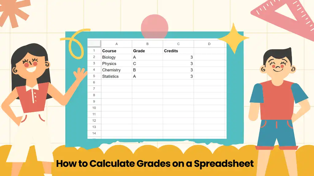 How to Calculate Grades in Google Sheets 2 How to Calculate Grades on a Spreadsheet